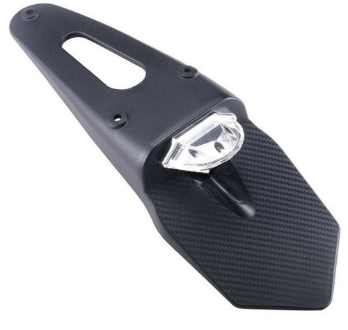 Carbon led rear tail light - carbon,