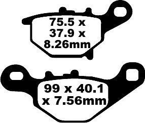 Ebc fusion brake - ebc, for